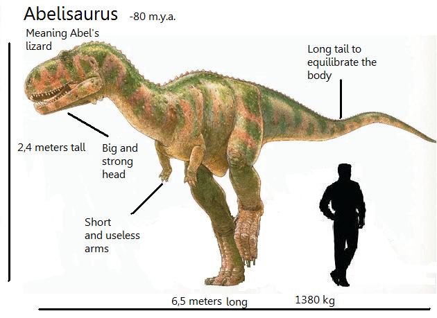 Khủng long Abelisaurus - Phiên bản thu nhỏ của Khủng long bạo chúa T-Rex - 1