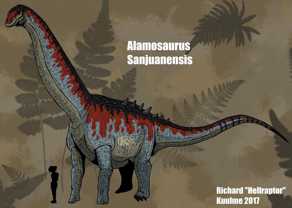 Cùng tìm hiểu về Đại long ăn cỏ Alamosaurus - Loài khủng long lớn nhất Bắc Mỹ - 7