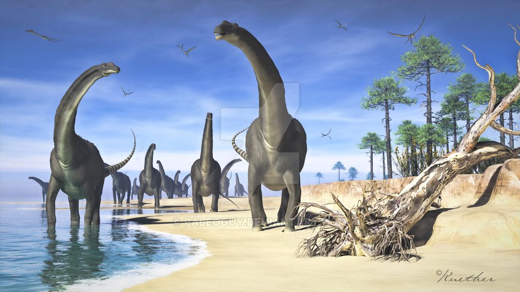 Cùng tìm hiểu về Đại long ăn cỏ Alamosaurus - Loài khủng long lớn nhất Bắc Mỹ - 8